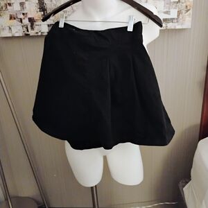 Place Black Skater Mini Skirt